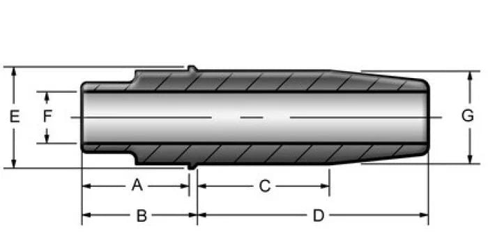 Kibblewhite Precision KPMI GUIDE, C630, EX +0.010, 20-2139 VARIOUS APPLICATIONS fits HD - Side View