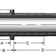 Load image into Gallery viewer, Kibblewhite Precision KPMI GUIDE, C630, EX +0.010, HD, PAN/SHOVEL 74", 1948-'77 - Side View