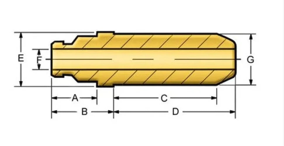 Kibblewhite Precision KPMI GUIDE, C630, IN/EX +0.010, 80-8110, VARIOUS APPLICATIONS fits Yamaha - Side View