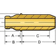 Load image into Gallery viewer, Kibblewhite Precision KPMI GUIDE, C630, IN/EX +0.065, 60-1052, VARIOUS APPLICATIONS fits Suzuki - Side View