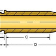 Load image into Gallery viewer, Kibblewhite Precision KPMI GUIDE, C630, IN/EX STD 92-9640 fits 1988-1990 Ducati 750 / 900 - Side View