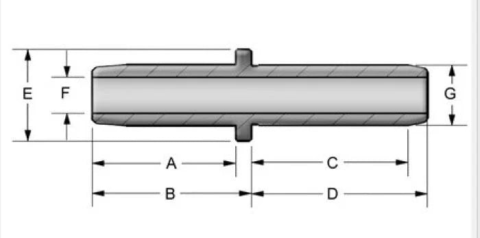 Kibblewhite Precision KPMI GUIDE CAST IRON IN/EX +0.001 - Side View