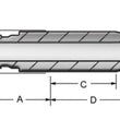 Load image into Gallery viewer, Kibblewhite Precision KPMI GUIDE CAST IRON IN/EX +0.004 - Back View