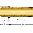 Load image into Gallery viewer, Kibblewhite Precision KPMI GUIDE, MNG. BRZ., IN/EX STD, BSA, ROCKET III, 1969-1972 - Side View