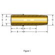 Load image into Gallery viewer, Kibblewhite Precision KPMI Guide, MNG. BRZ., IN STD, 82-85020M - Side View