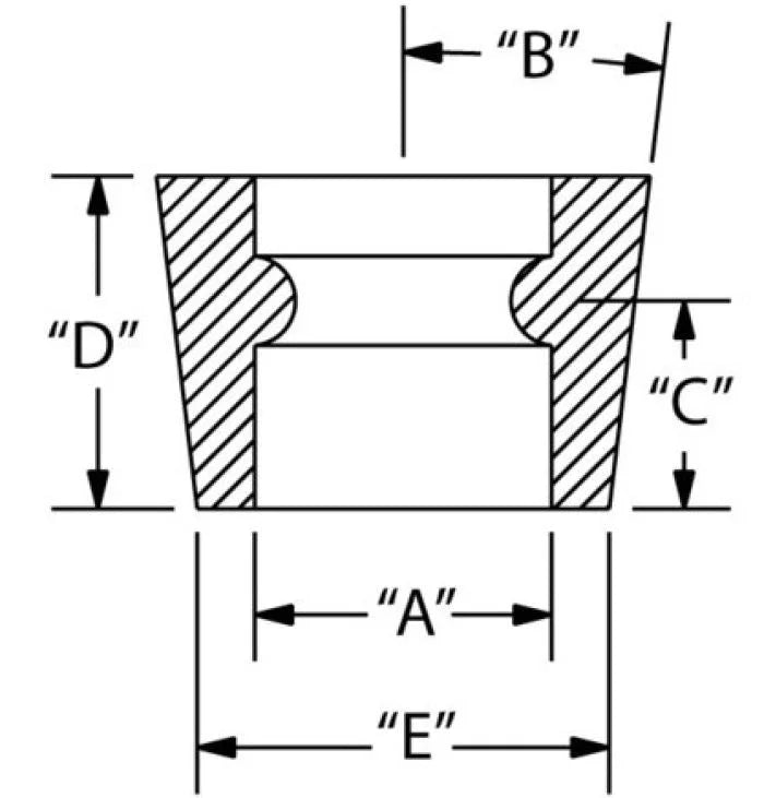 Kibblewhite Precision KPMI KEEPER, HT STEEL, 0.275" STEM X 15.0° (PACK OF 100) - Main Product View