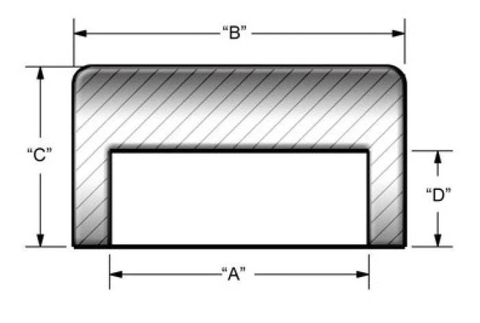 Kibblewhite Precision KPMI LASH CAP(S) H.T. STEEL 5MM ID X .277" OD X .175" H 50PK - Side View