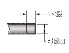 Load image into Gallery viewer, Kibblewhite Precision KPMI PUSH ROD BLANK HT STEEL ENDPIECES (PKG. OF 2 MF) - Installation View