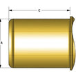 Load image into Gallery viewer, Kibblewhite Precision KPMI SEAL, RED VITON, 3/8" STEM X 0.562" GUIDE (PACK OF 100) - Main Product View
