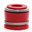 Load image into Gallery viewer, Kibblewhite Precision KPMI SEAL, RED VITON, 4.5MM STEM X 0.321" GUIDE (PACK OF 20) - Side View