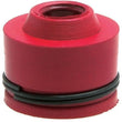 Load image into Gallery viewer, Kibblewhite Precision KPMI SEAL, RED VITON, 4MM STEM X 0.315 GUIDE (PACK OF 100) - Side View