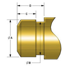 Load image into Gallery viewer, Kibblewhite Precision KPMI Seal, Red Viton, 5/16" STEM X 0.500" GUIDE (Pack Of 6) - Main Product View