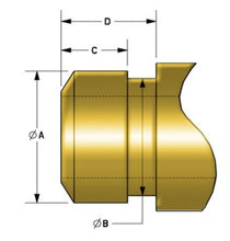 Load image into Gallery viewer, Kibblewhite Precision KPMI Seal, Red Viton, 5MM STEM X 0.340" GUIDE (Pack Of 16) - Side View