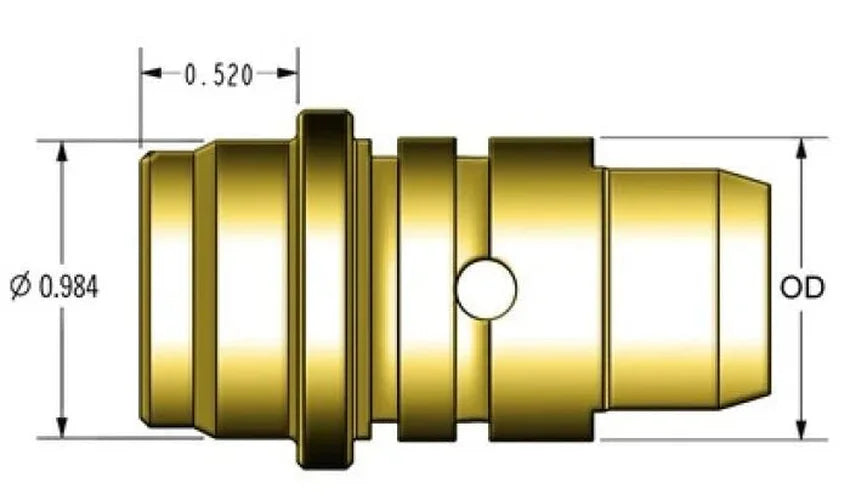 Kibblewhite Precision KPMI TAPPET BLOCK C674 - Side View