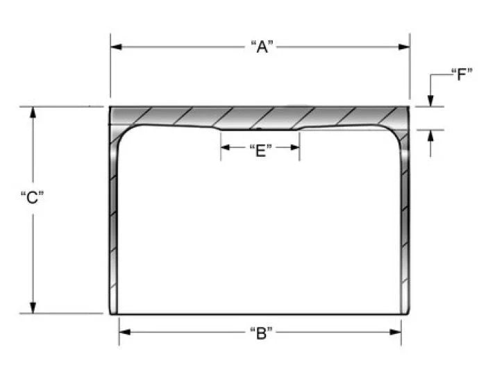 Kibblewhite Precision KPMI TAPPET, -, UNIVERSAL, 28.00MM - Side View