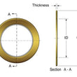 Load image into Gallery viewer, Kibblewhite Precision KPMI THRUST WASHER, CLUTCH, C67 - Side View