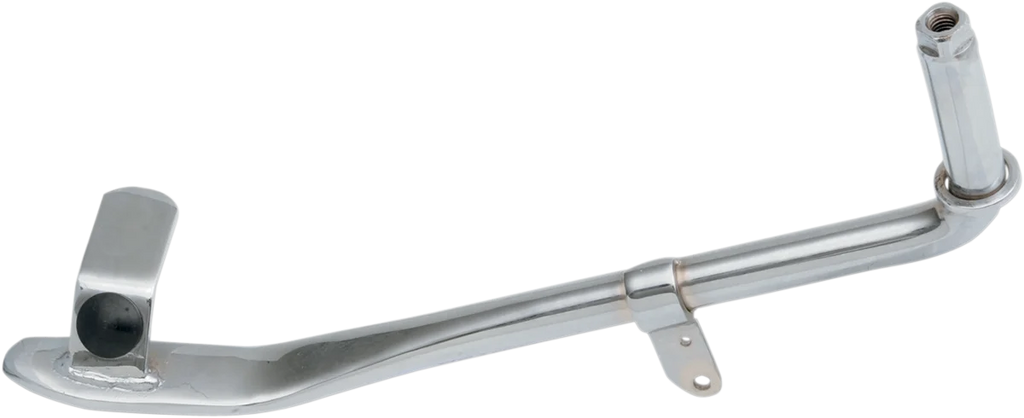 Kickstand - Chrome - 10" - 1" Under Stock DragSpecialties 32-0454-1 - Main Product View
