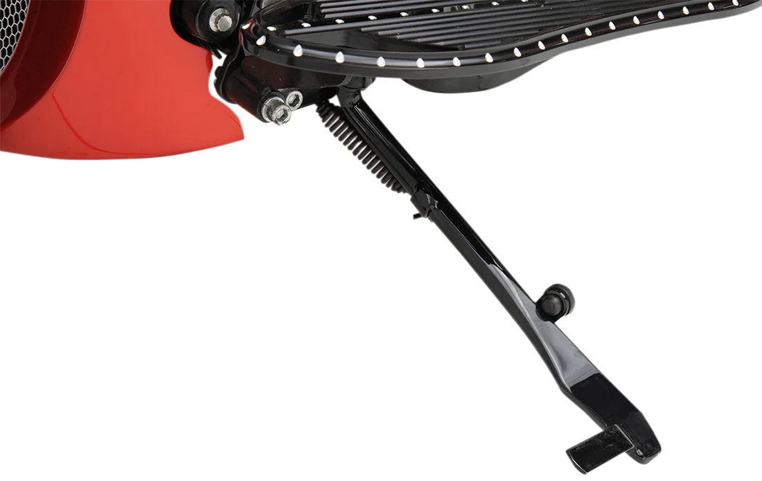 Kickstand - Chrome - 9-1/2" - 1 Under Stock DragSpecialties C32-0431-1 - Side View