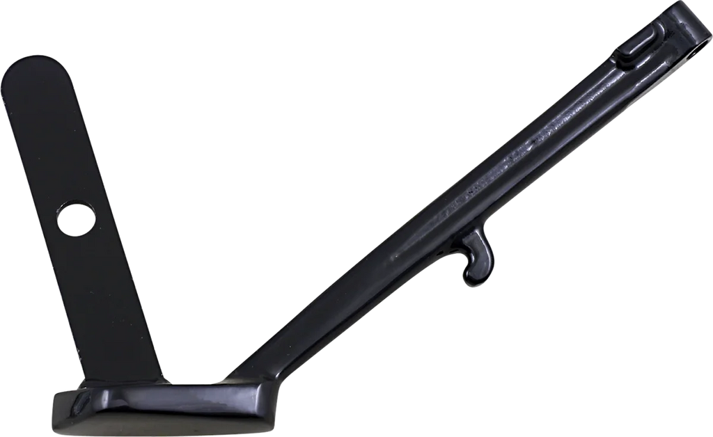Kickstand - Chrome - Stock Length DragSpecialties C32-0480C - Side View