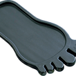 Load image into Gallery viewer, Kickstand Foot - Black - Universal Show Chrome - Main Product View