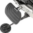 Load image into Gallery viewer, Kickstand Foot - Black - Universal Show Chrome - Side View