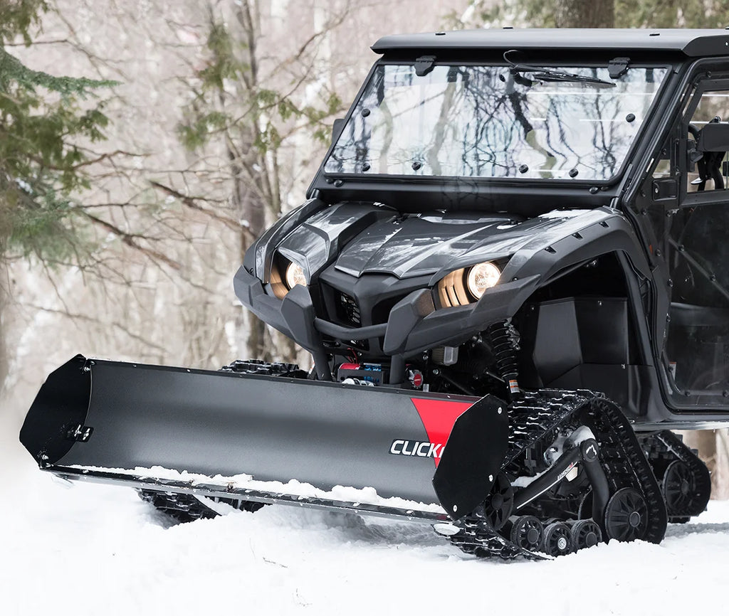 Kimpex Click N' Go 2 Plow Blade - Steel - 72" x 17" 373989 - Side View