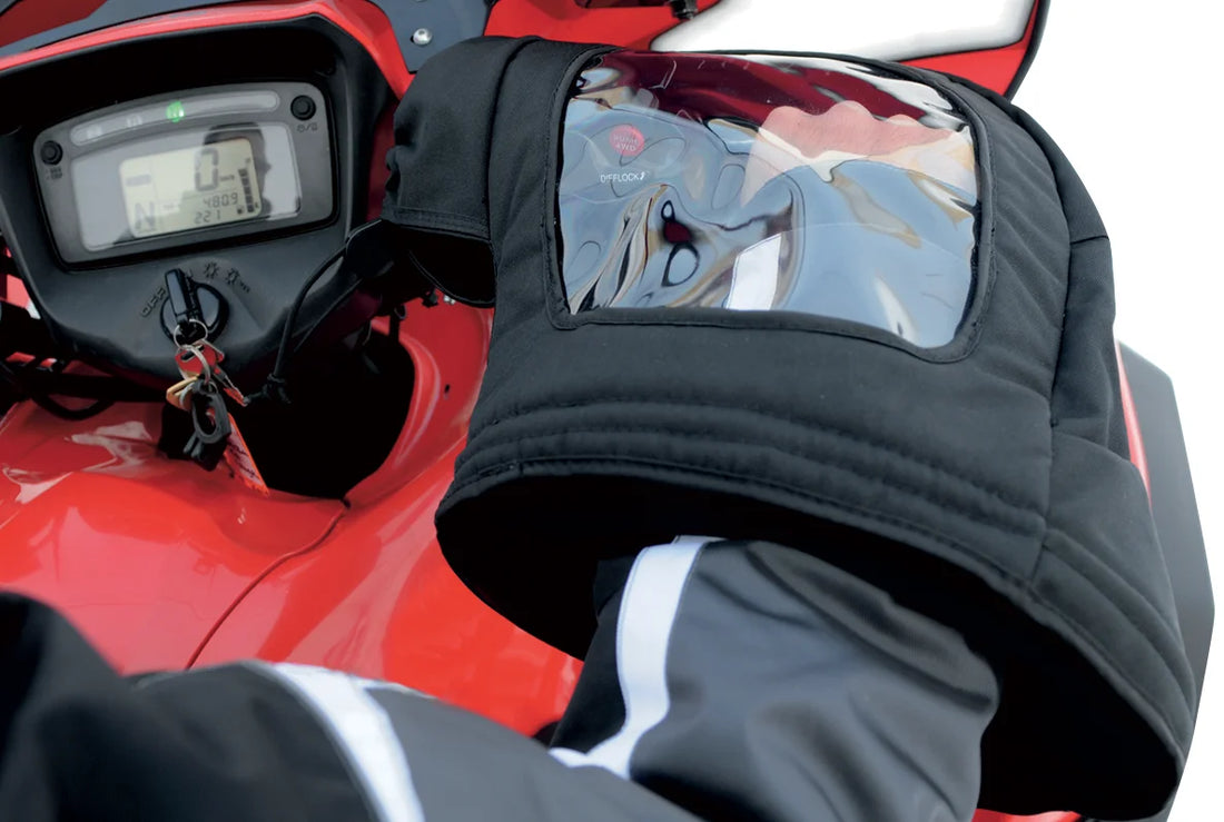Kimpex Handlebar Muff - Visi-Control 370290 - Back View