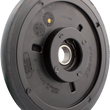 Load image into Gallery viewer, Kimpex Idler Wheel with Bearing 6004-2RS - Black - Group 13 - 178 mm OD x 20 mm ID 298953 - Side View