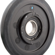 Load image into Gallery viewer, Kimpex Idler Wheel with Bearing 6005RS - Black - 130 mm OD x 25 mm ID 298936 - Side View