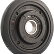 Load image into Gallery viewer, Kimpex Idler Wheel with Bearing 6205-2RS - Without Insert - Black - Group 8 - 5.35" OD x 1" ID 298935 - Side View