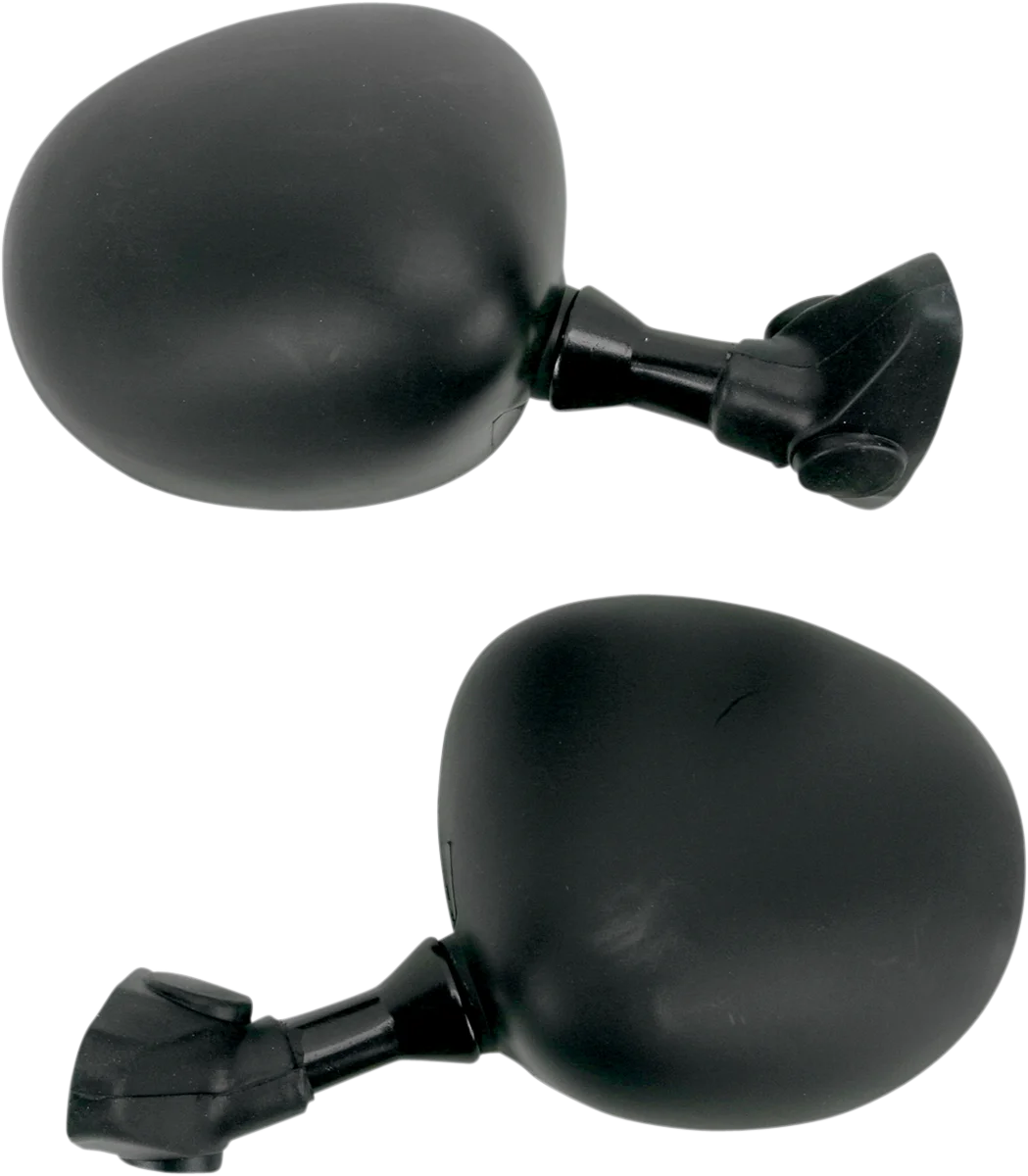 Kimpex Mirror - Side View - Panel Mount - Round - Black 284000 - Back View