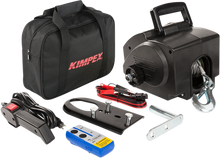 Load image into Gallery viewer, Kimpex Portable Electric Winch 258024 - Detail View