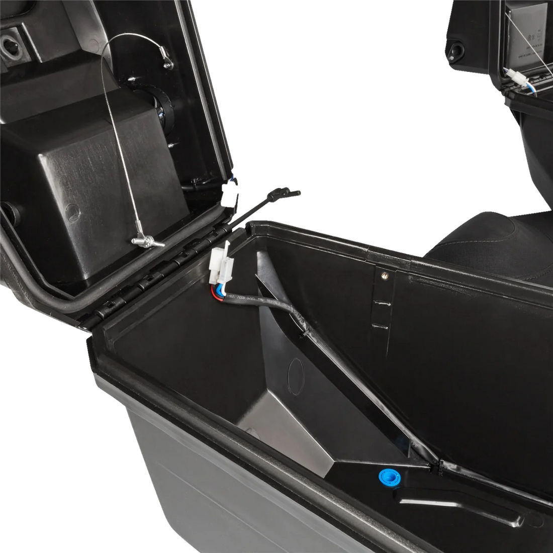 Kimpex Rear Nomad Trunk - Heated Grips 458054 - Back View