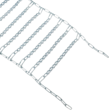 Load image into Gallery viewer, Kimpex Tire Chains - V-Bar - 2 Space - 16" W x 59" L - Pair 233573 - Side View
