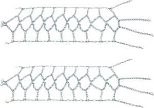 Kimpex Tire Chains - V-Bar - Diamond - 16" W x 64" L - Pair 233579 - Main Product View