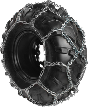 Load image into Gallery viewer, Kimpex Tire Chains - V-Bar - Diamond - 16" W x 64" L - Pair 233579 - Back View