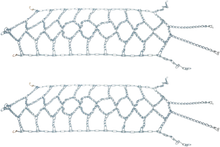 Load image into Gallery viewer, Kimpex Tire Chains - V-Bar - Diamond - 18" W x 67" L - Pair 233580 - Main Product View