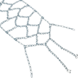 Load image into Gallery viewer, Kimpex Tire Chains - V-Bar - Diamond - 18" W x 67" L - Pair 233580 - Side View