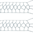 Load image into Gallery viewer, Kimpex Tire Chains - V-Bar - Diamond - 18" W x 67" L - Pair 233580 - Detail View