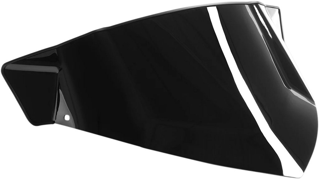 Kimpex Windshield - Black - Low - Arctic Cat/Yamaha 116043 - Side View