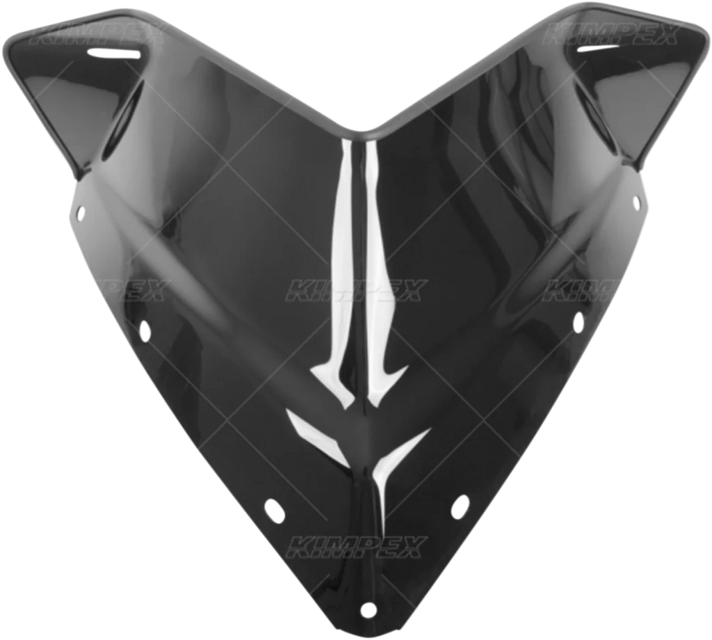 Kimpex Windshield - Black - Low - Polaris 280103 - Main Product View