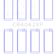 Load image into Gallery viewer, King BMW M40/M42/M43/M44 1.6L/1.8L/1.9L Connecting Rod Bearings (Set of 4) - Size +.026mm - Side View