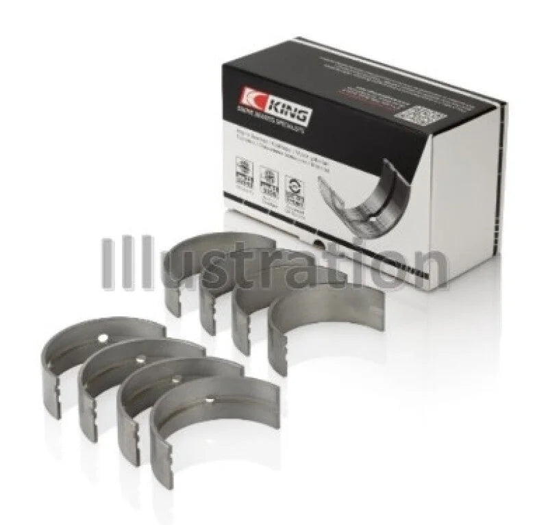 King Engine Bearings 2005-2012 Nissan VQ40DE 6 Cyl Performance Main Bearing Set - Size STD - Side View