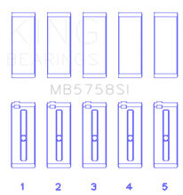 Load image into Gallery viewer, King Engine Bearings 2007 Mini Cooper Main Bearing Set - Size STD - Main Product View