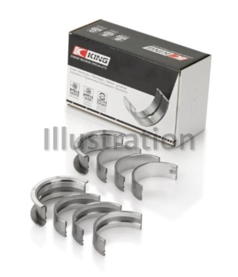 King Engine Bearings 87-90 Subaru Justy Main Bearing Set (Size 0.25 Oversized)