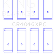 Load image into Gallery viewer, King Engine Bearings Acura D16A1 (Size STDX) Performance Rod Bearing Set - Detail View