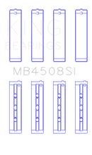 Load image into Gallery viewer, King Engine Bearings Acura J30A/J32A/J35A/J35Z (Size +0.5) Performance Main Bearing Set - Side View