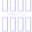 Load image into Gallery viewer, King Engine Bearings Audi BYT/CDNC/CCZD/CPSA Connecting Rod Bearing Set - Side View