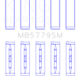 Load image into Gallery viewer, King Engine Bearings Audi CDAA/CDHA/CDHB/CDAB Main Bearing Set (Set of 5) - Size STD - Main Product View