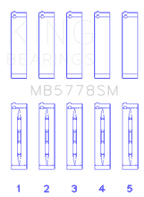 Load image into Gallery viewer, King Engine Bearings Audi/VW 1.8/2.0 TSI/TFSI Main Bearing Set - Size STD - Side View